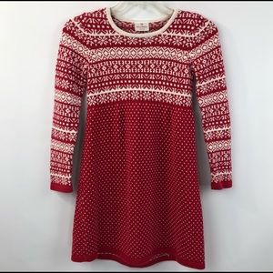 Hanna Andersson snowflake print dress